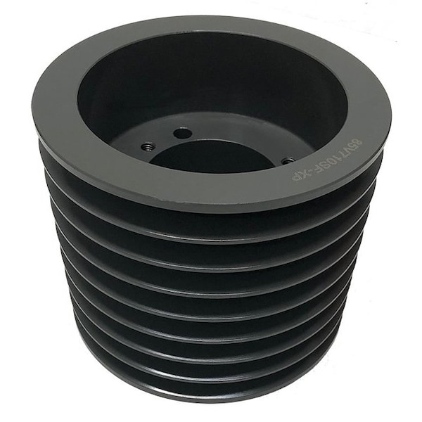 Bushing 8 Groove V-Belt Pulley 13.2 Inch OD